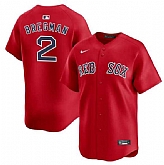 Men's Boston Red Sox #2 Alex Bregman Red 2024 Alternate Limited Stitched Jersey Dzhi,baseball caps,new era cap wholesale,wholesale hats